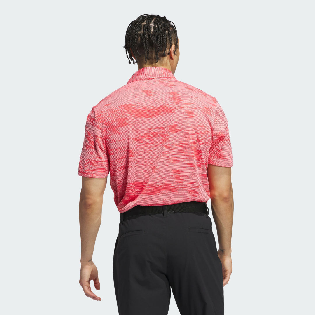 Adidas Ultimate365 Textured Stripe Poloshirt
