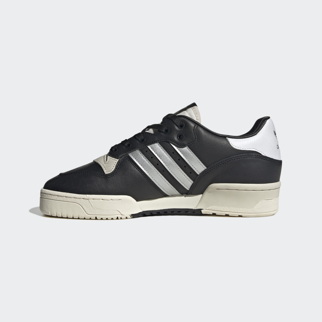 

adidas Tenis Rivalry Low Consortium Unisex, Negro/plata gris/gris one