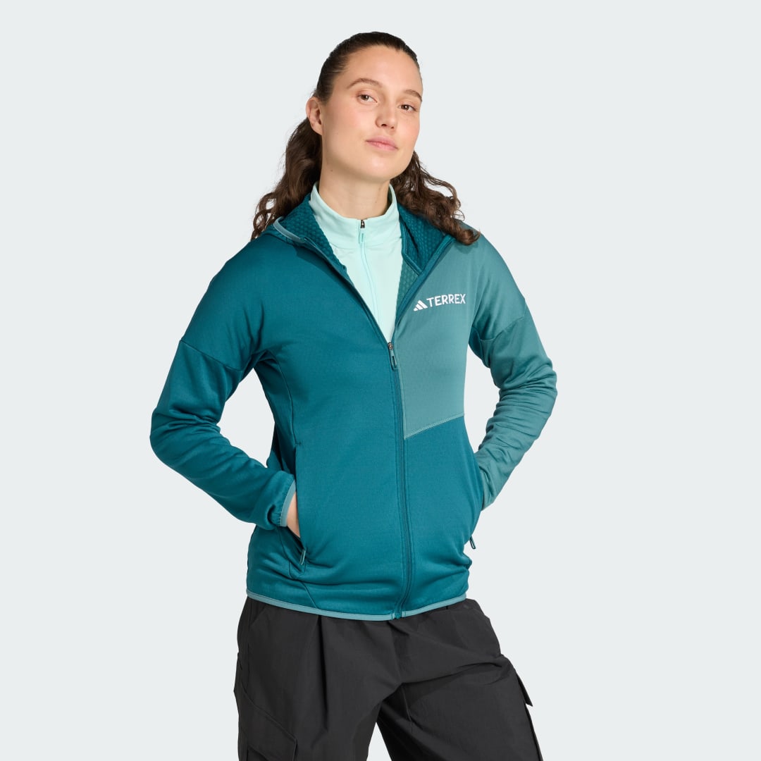 Adidas Terrex Xperior Climawarm Light Fleece Capuchonjack