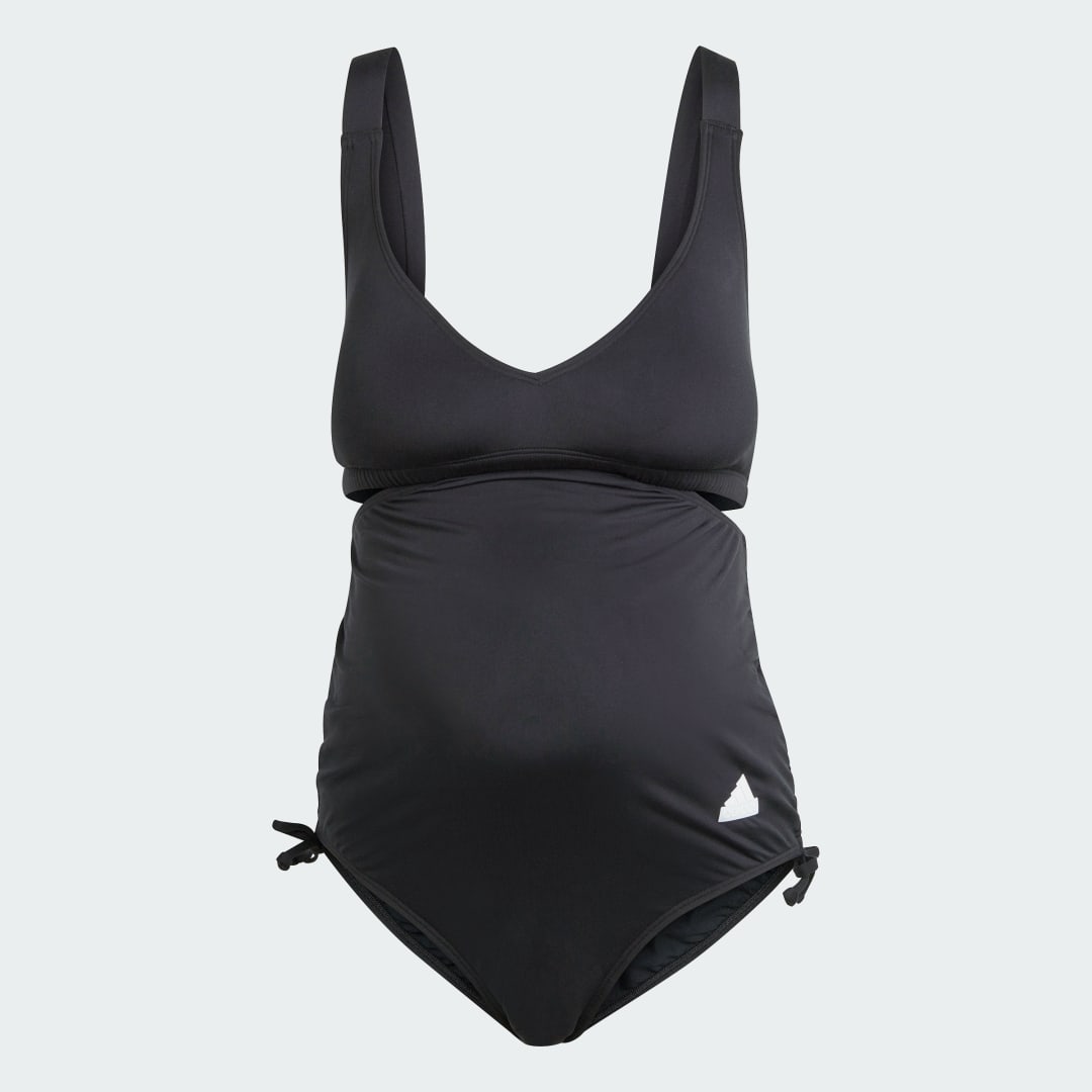 

adidas Traje de Natación Iconisea de Maternidad Mujer, Negro