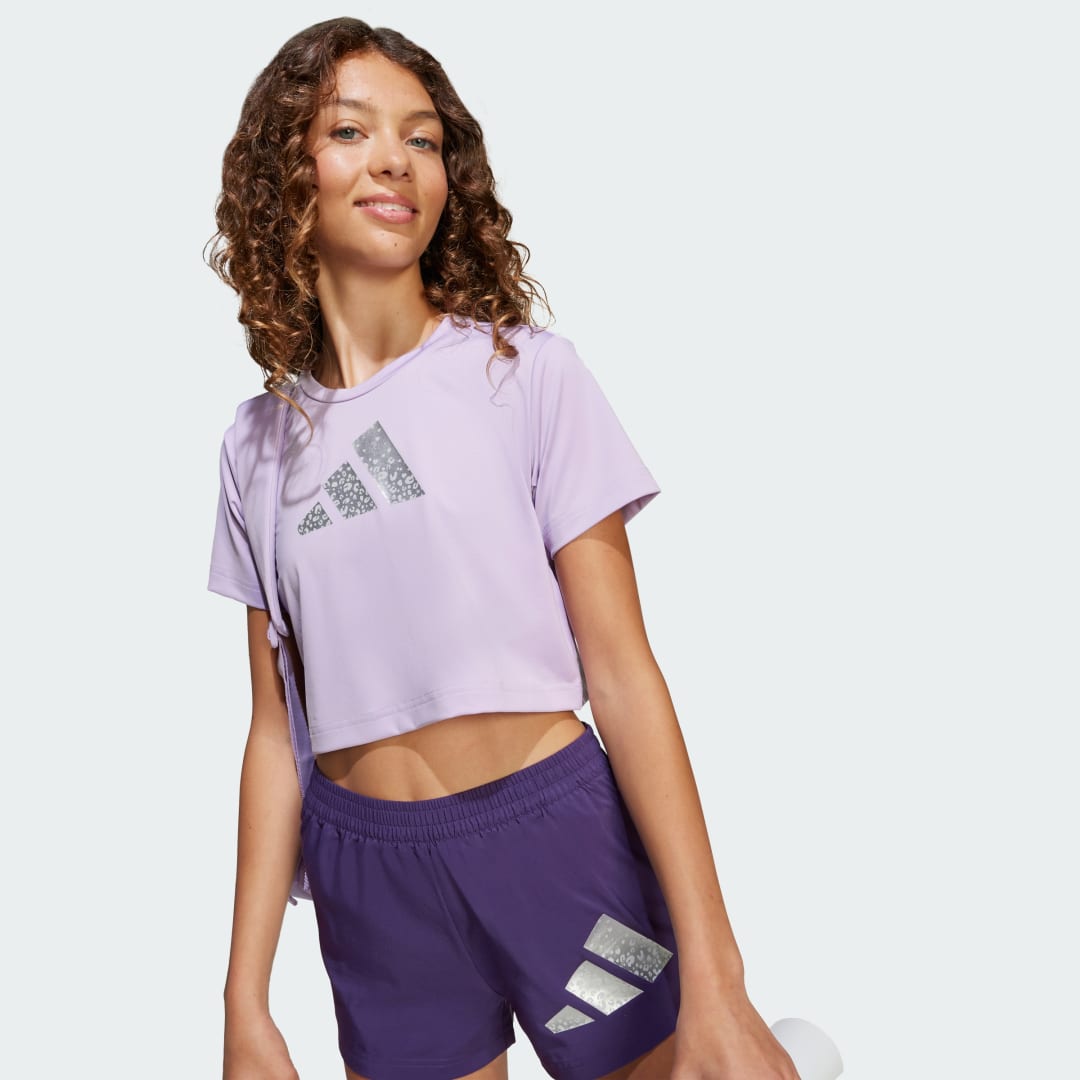 Adidas Training Essentials Glam Print T-shirt