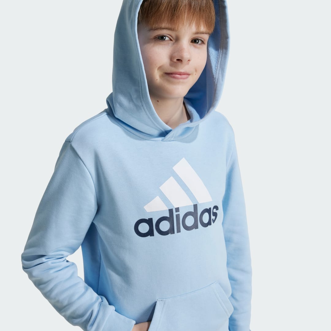 Adidas Essentials Two-Colored Big Logo Katoenen Hoodie