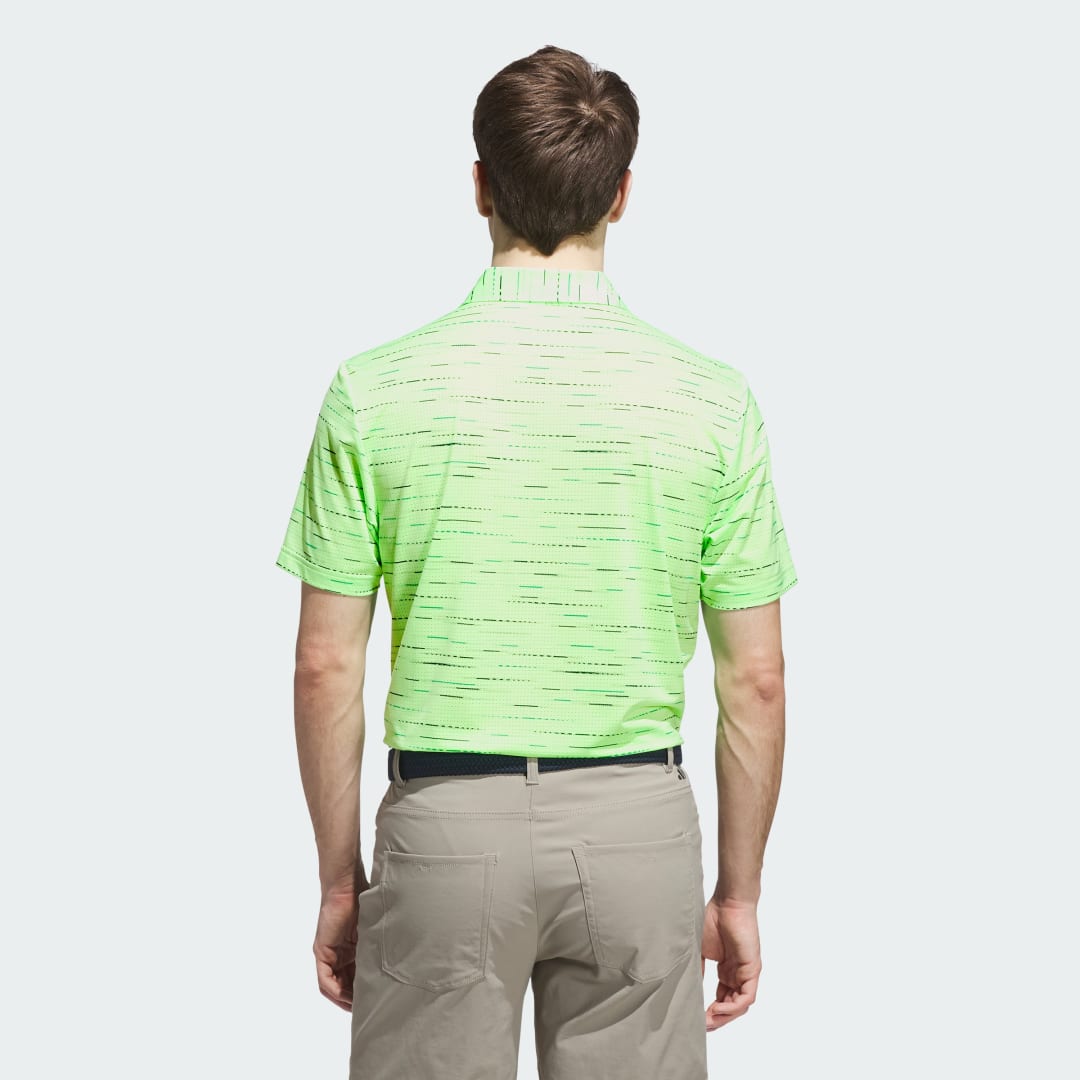 Adidas Ultimate365 Mesh Glimmer Print Poloshirt