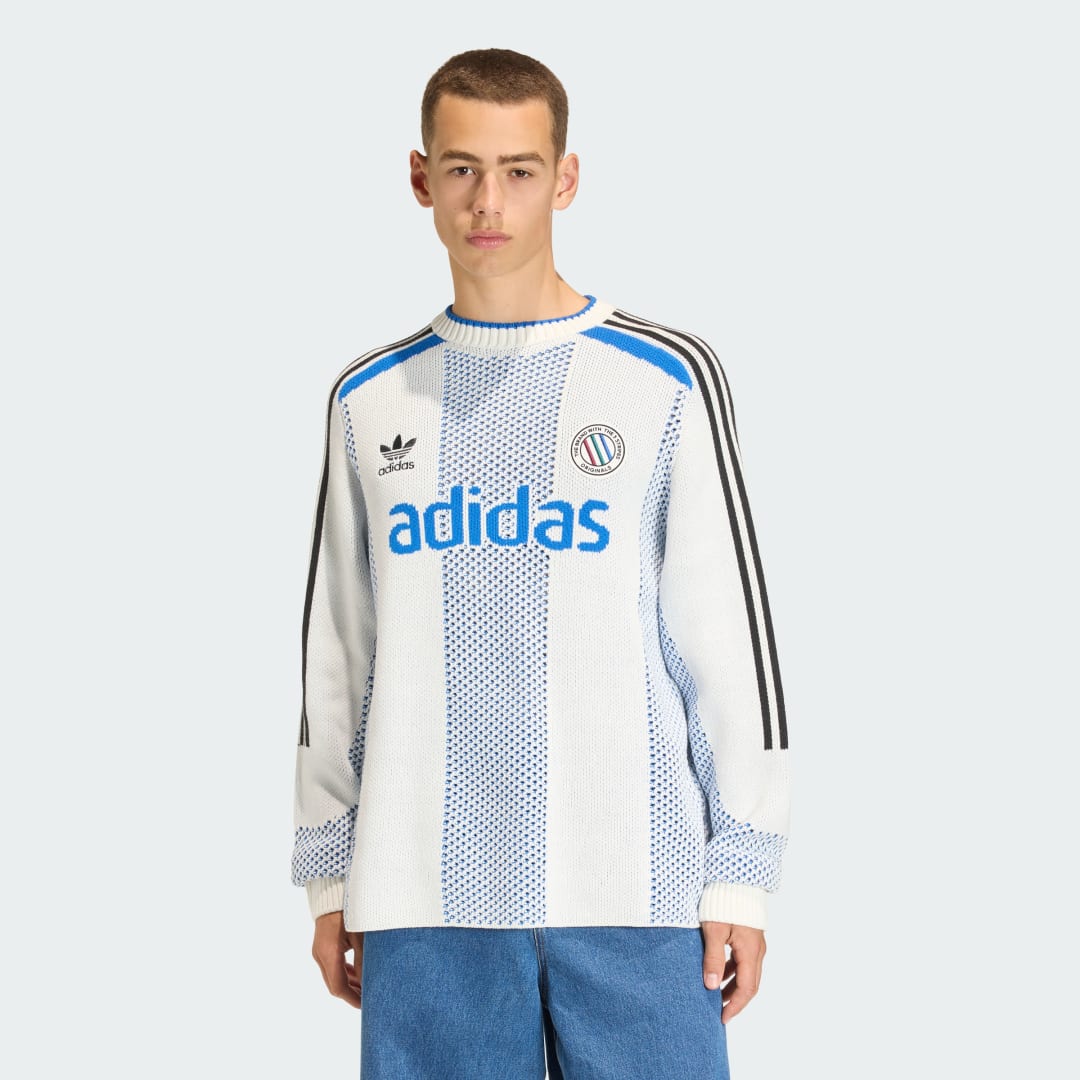 Adidas ADICOLOR BLOKECORE LICHTGEWICHT UNISEKS PULLOVER MET LANGE MOUWEN