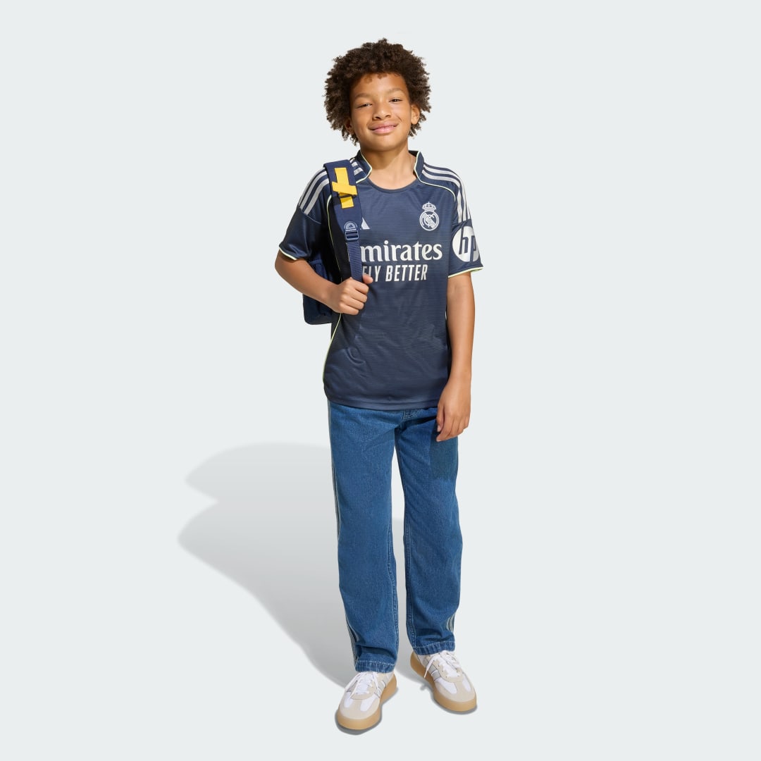 Adidas Real Madrid 25 26 Uitshirt voor kinderen