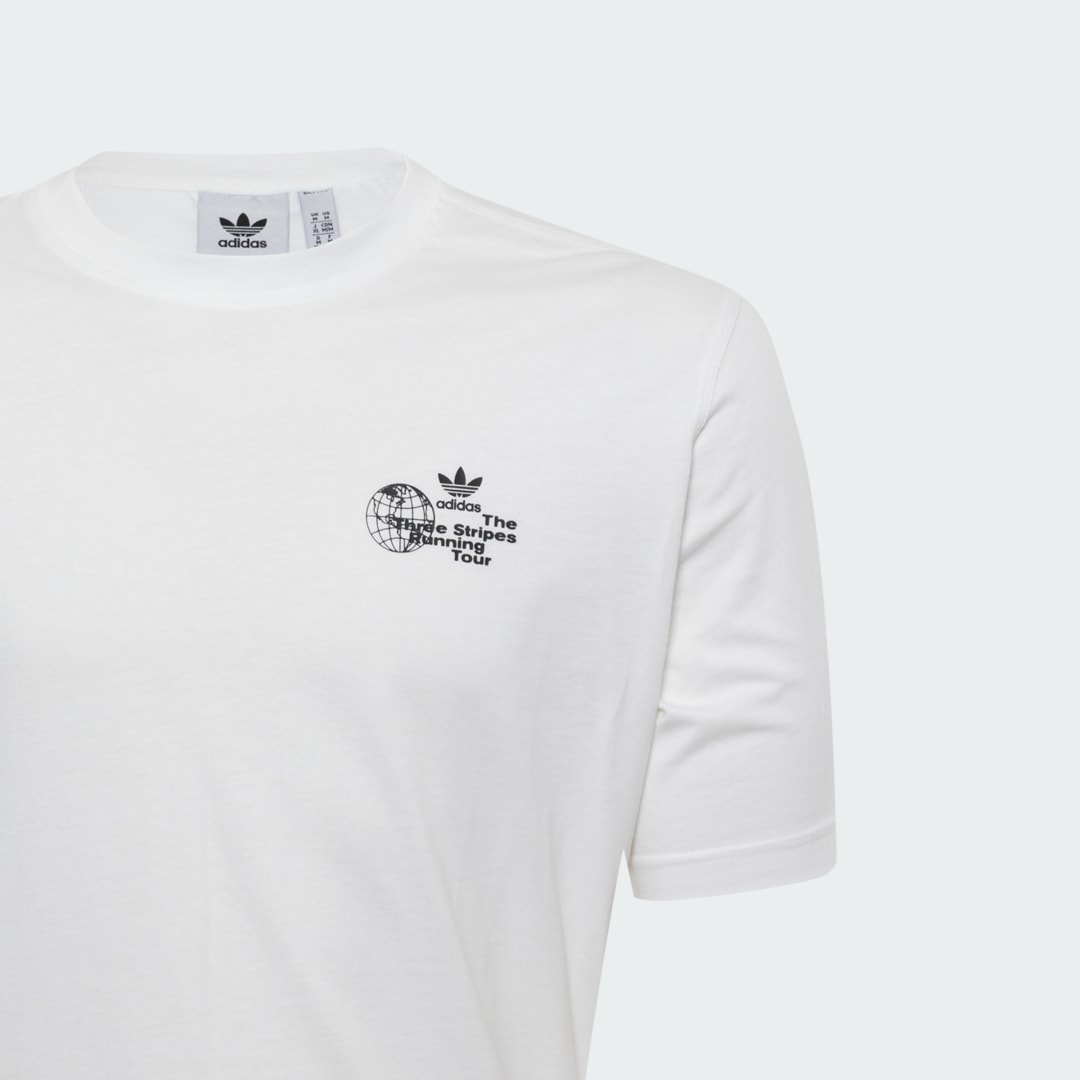 Thumbnail - Sports Elements Poster Graphic Loose T-Shirt