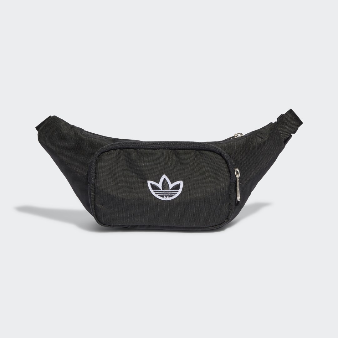 Image of adidas Premium Essentials Waist Bag Black ONE SIZE - Lifestyle Bags