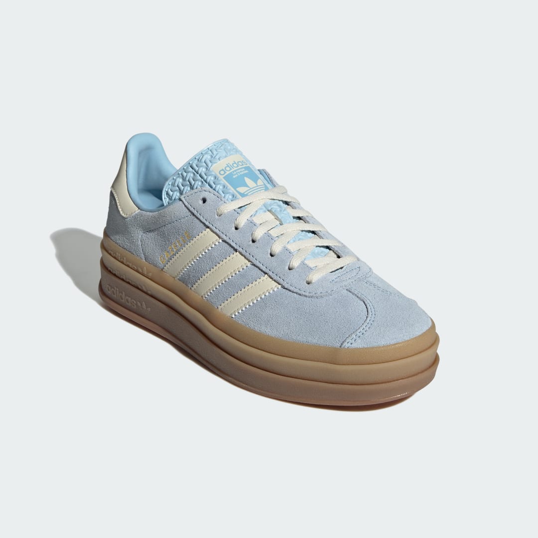 Adidas Gazelle sneaker Clear Sky / Cream White / Gold Metallic