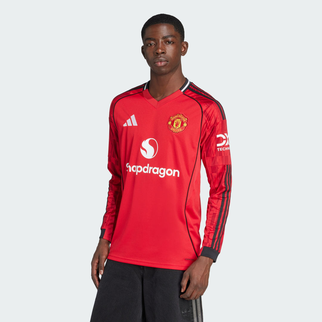Adidas Manchester United 25 26 Longsleeve Thuisshirt