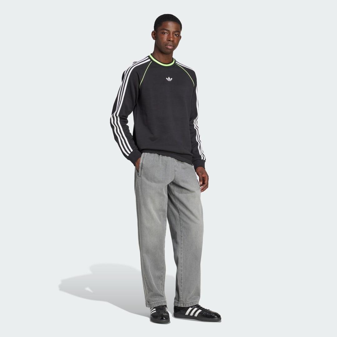 Adidas Adicolor Loose Denim Stone Trainingsbroek