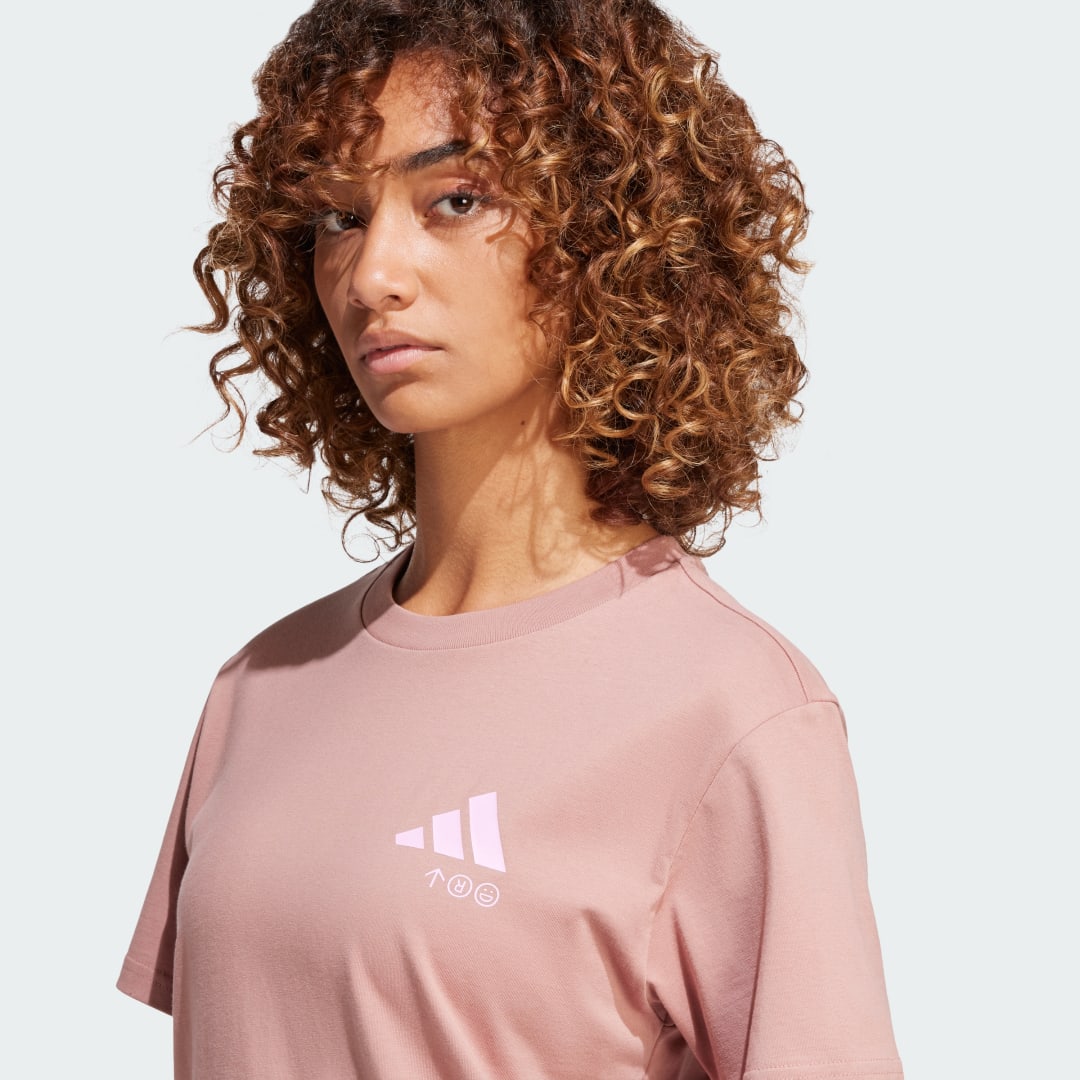 Adidas Lounge Verbiage Graphic T-shirt