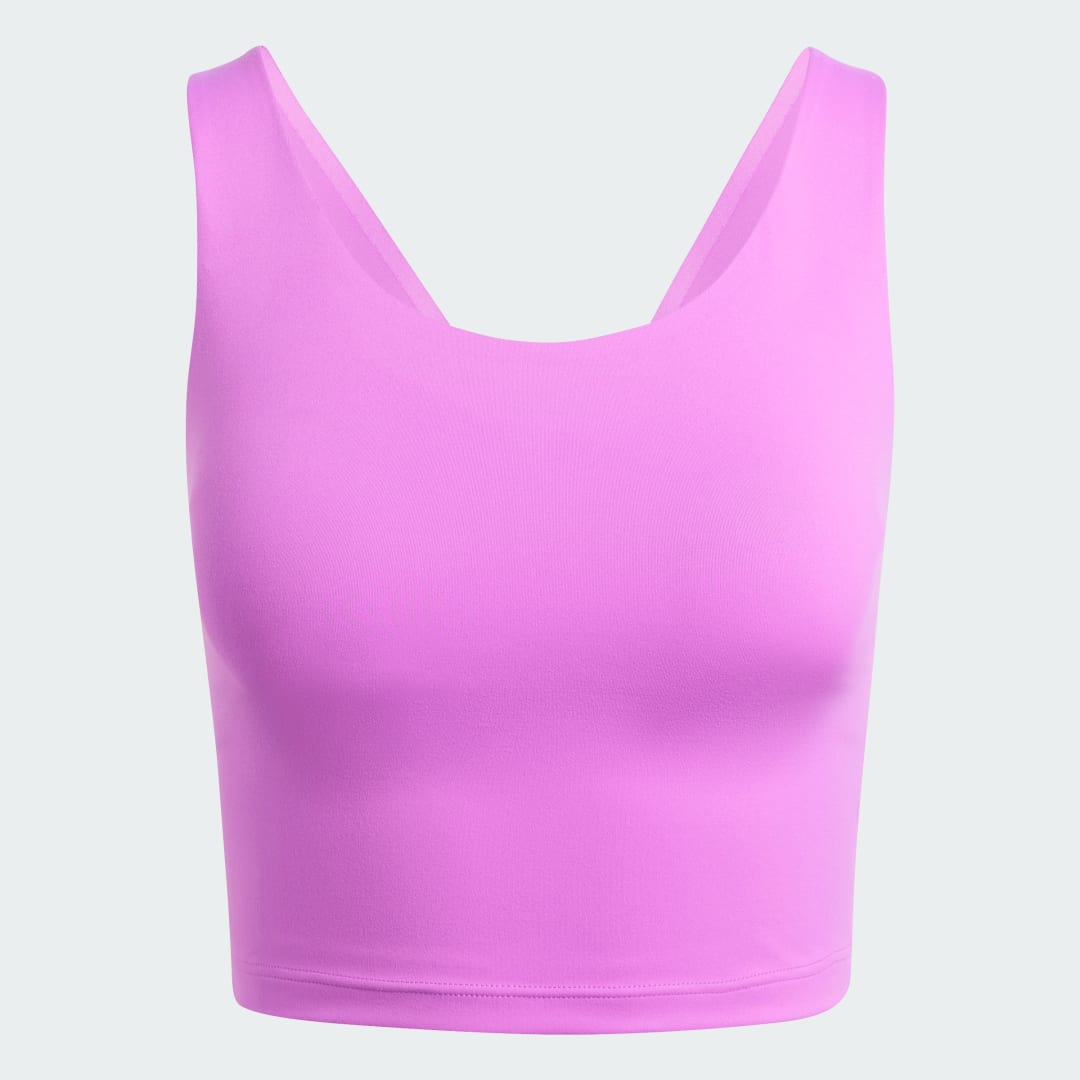 Adidas All Me Medium-Support Long Line Beha Tanktop