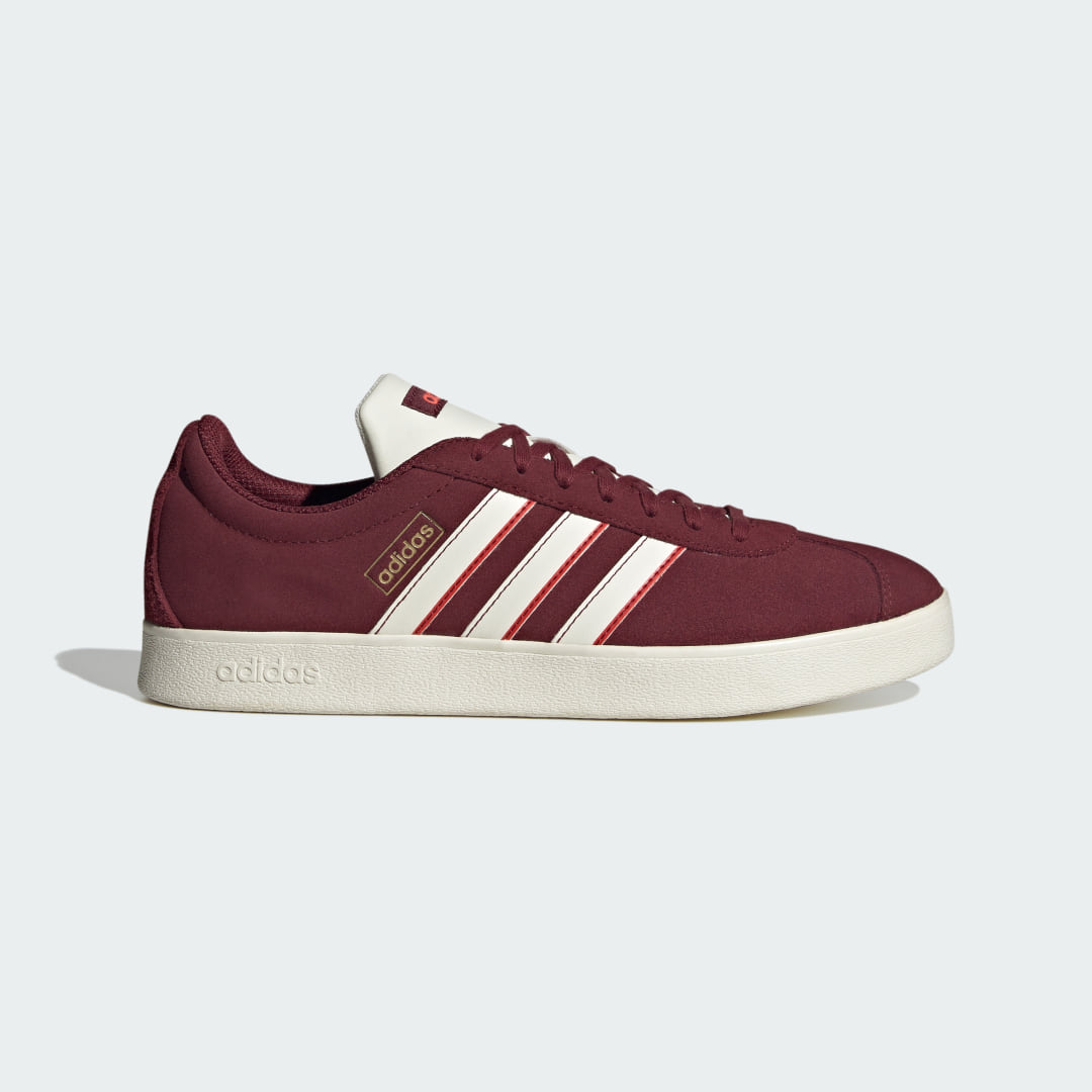 Adidas Vl Court 2.0 Shadow Red / Off White / Bright Red