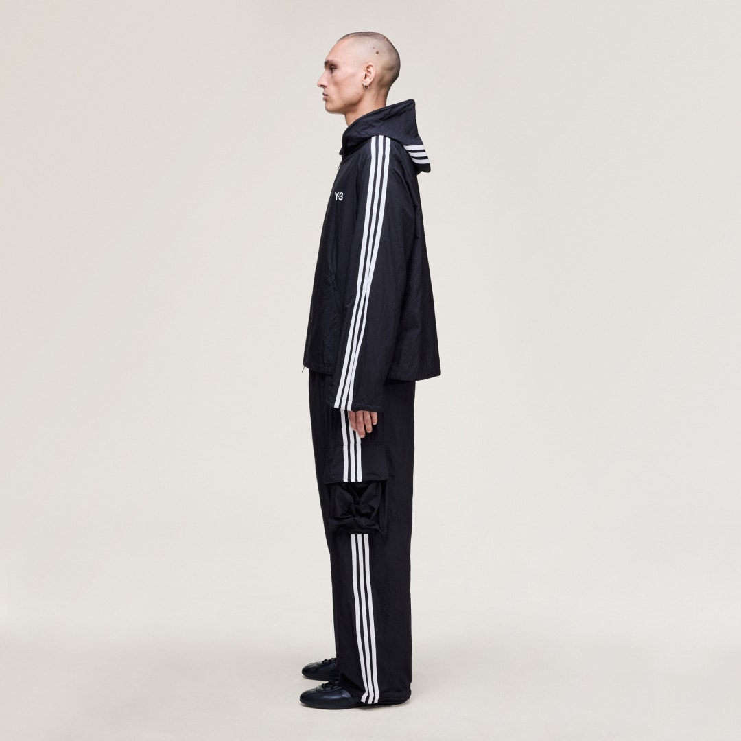 Thumbnail - Y-3 NYLON WIRED 3-STREIFEN CARGOHOSE