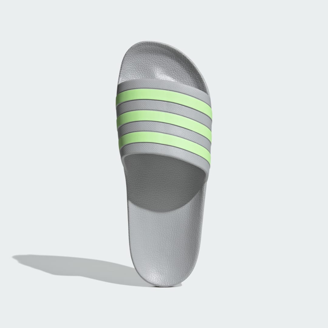 

adidas Sandalias Adilette Aqua (Unisex) Unisex, Gris two/verde spark/gris two