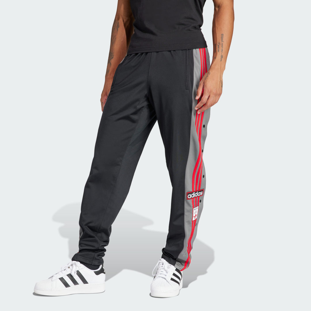 Adidas Originals Adicolor Adibreak Jogging Broek Trainingsbroeken Kleding black better scarlet grey four maat: XL beschikbare maaten:S XL