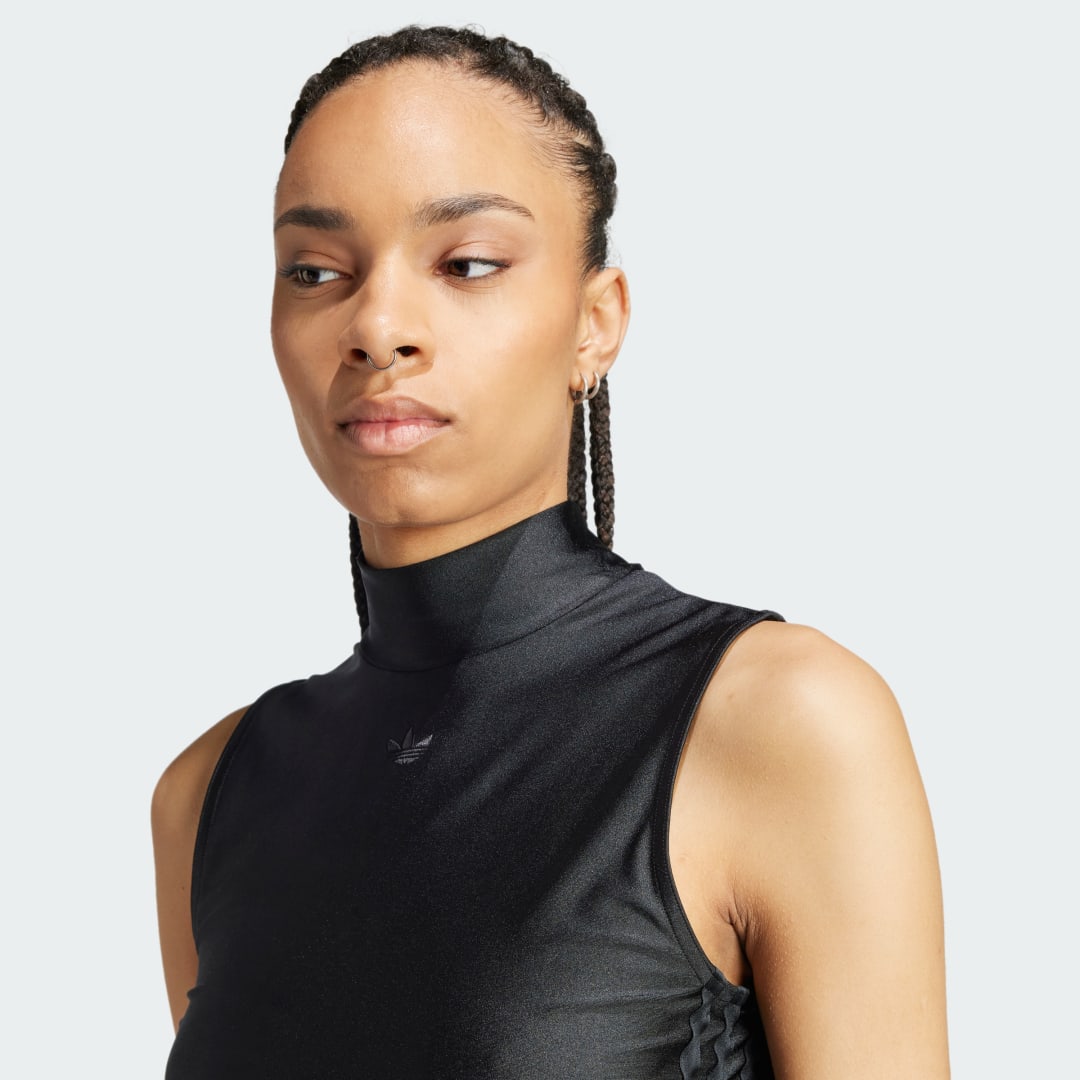 Adidas Ruched 3-Stripes Croptop