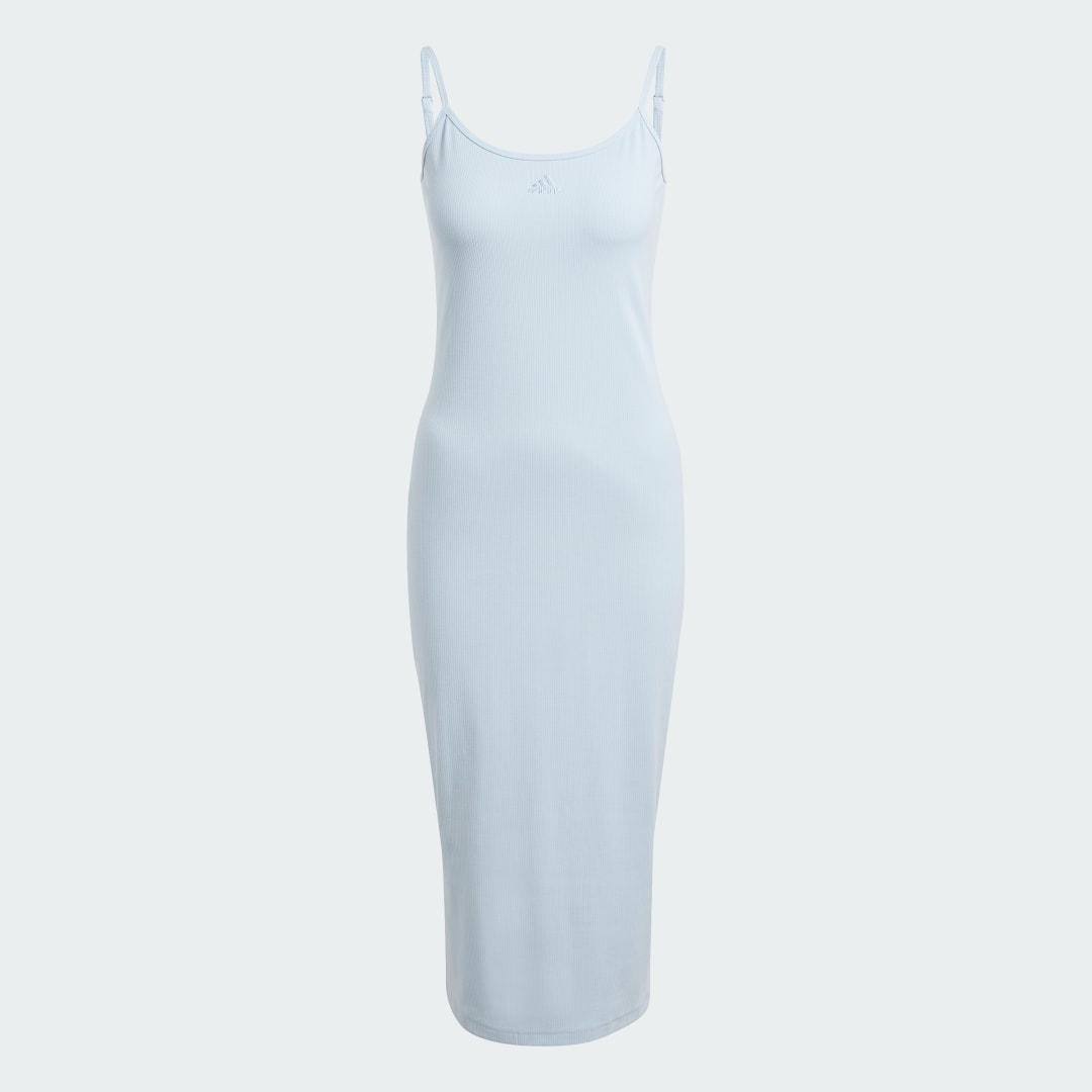 Adidas ALL SZN Rib Fitted Midi Jurk
