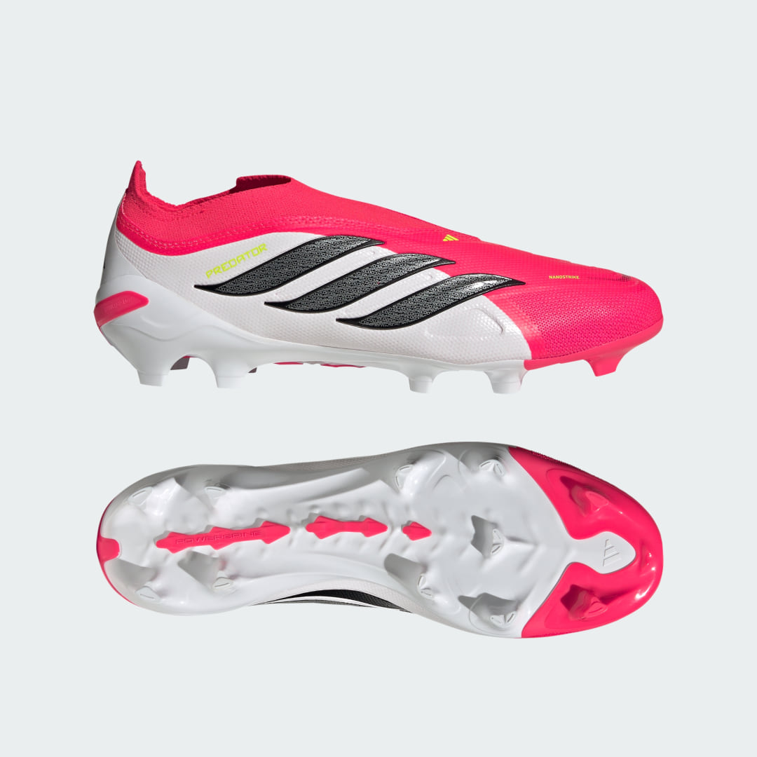 Chaussure de football sans lacets PREDATOR LEAGUE Terrain souple - vue 5