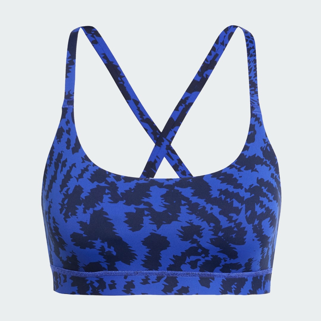 Adidas All Me Light-Support Allover Print Beha