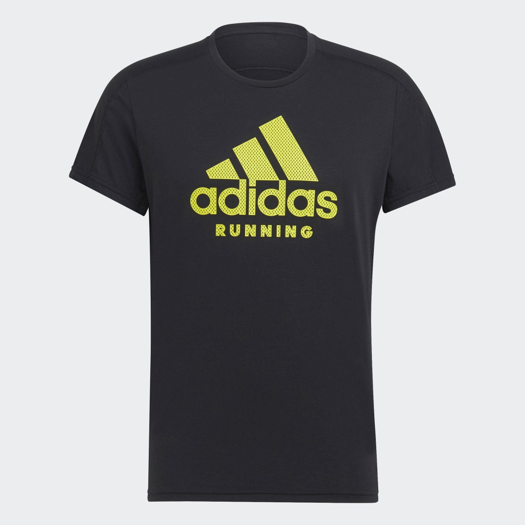фото Футболка для бега logo graphic adidas performance