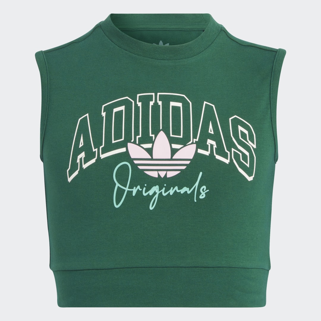 adidas Collegiate Graphic Pack Crop Top