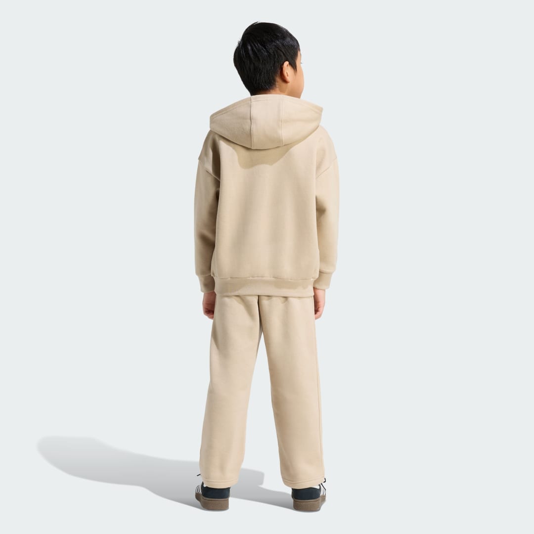 Ensemble hoodie oversize et pantalon à ourlets ouverts - vue 2
