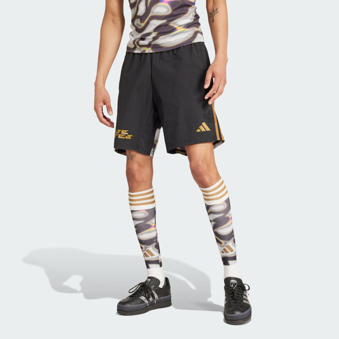 

adidas Shorts de Descanso Tiro Pride Hombre, Negro