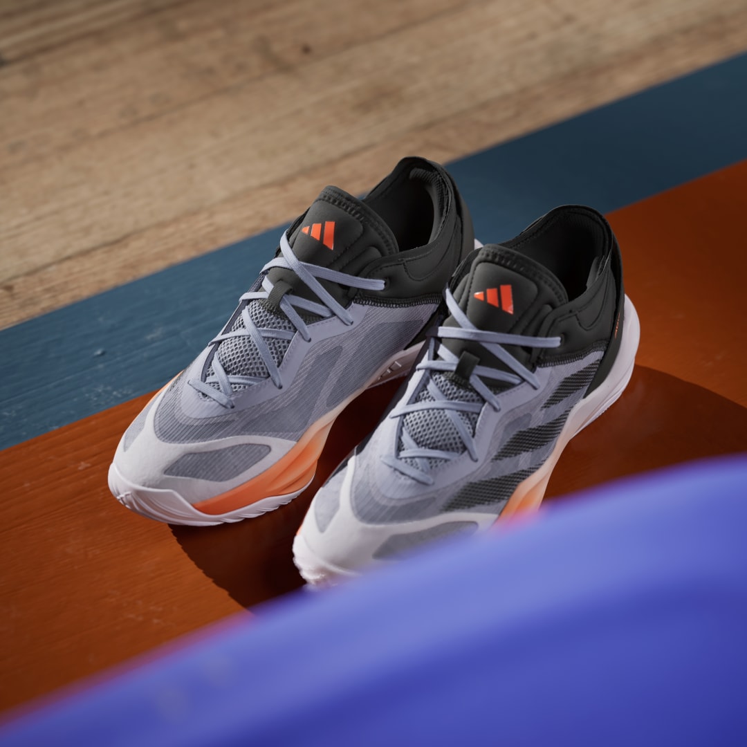 Adidas  sneaker Silver Violet / Core Black / Impact Orange