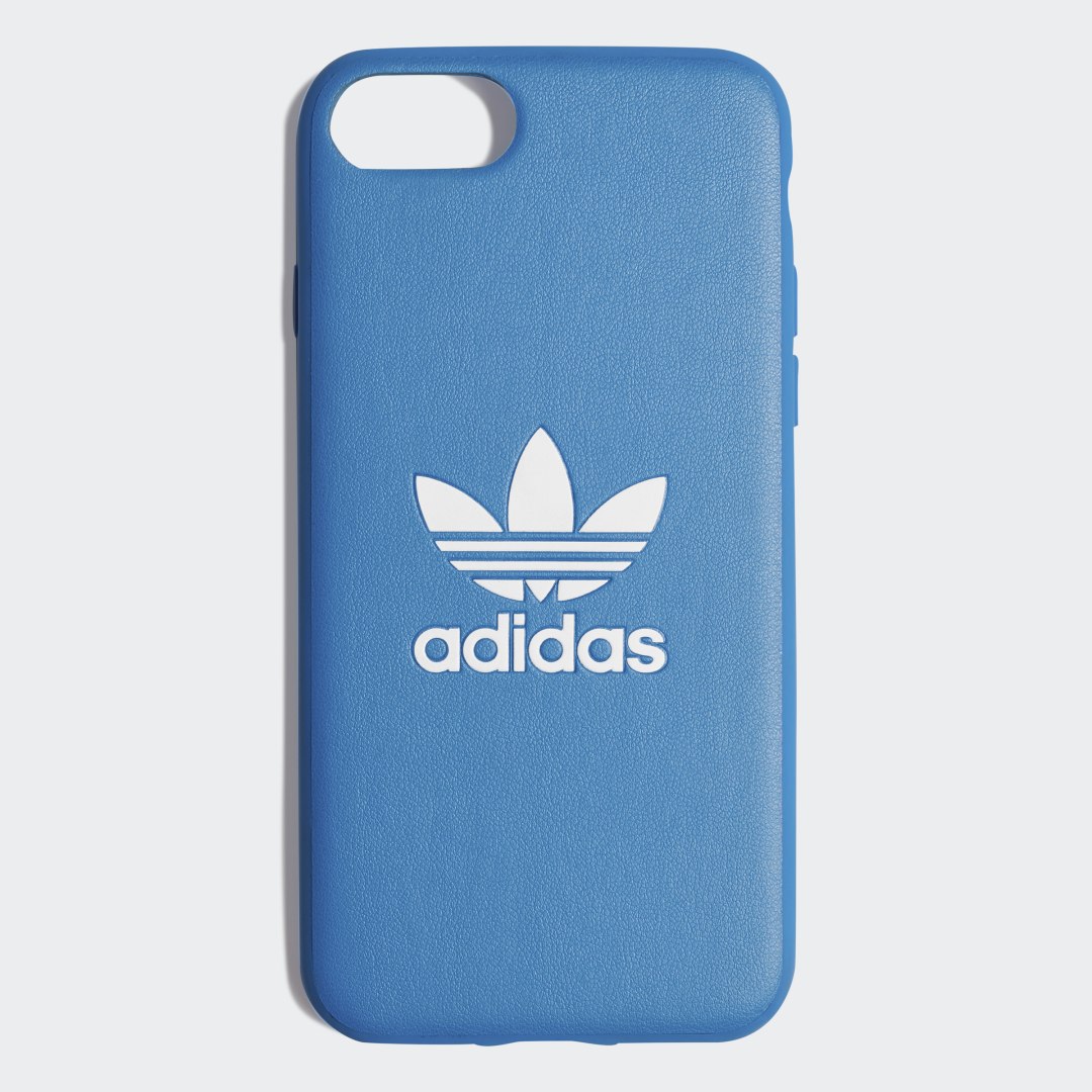 adidas Originals kunststof hoesje voor iPhone 6, 6s, 7, 8 en SE 2020 SE 2022 - blauw met wit