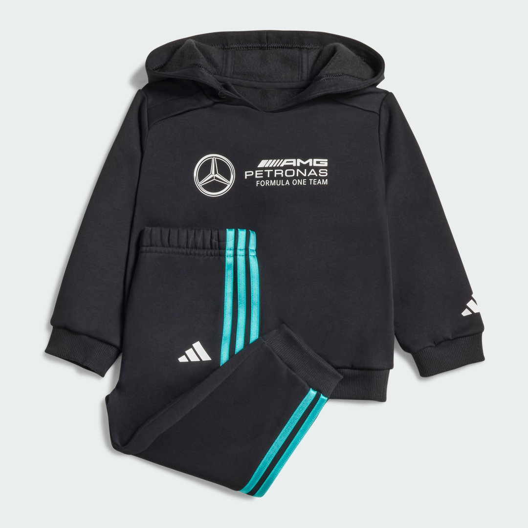 adidas MERCEDES - AMG PETRONAS FORMULA ONE TEAM DNA BABY JOGGER LONG SLEEVE