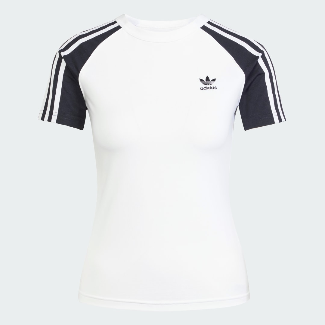 Adidas Adicolor 3-Stripes Raglan Slim-fit T-shirt