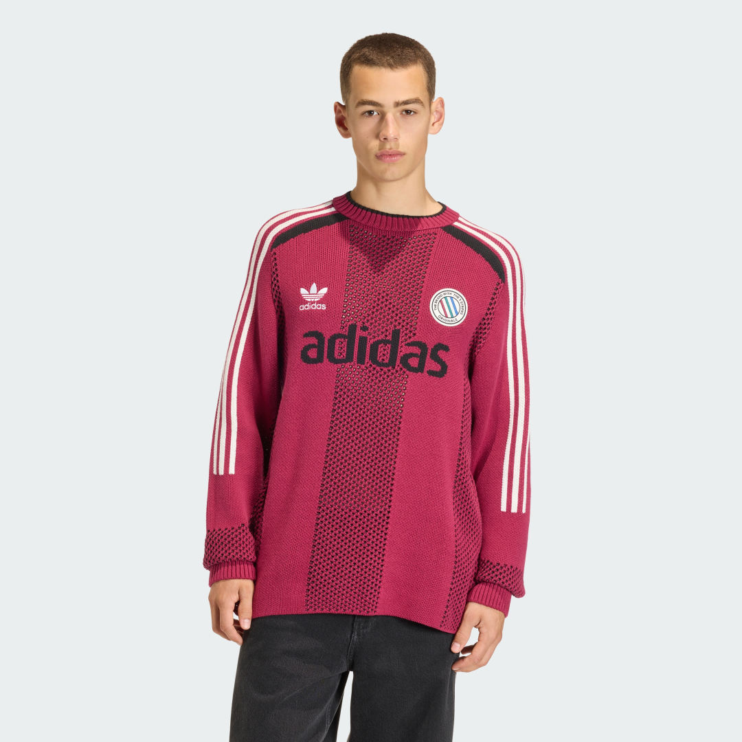 Adidas ADICOLOR BLOKECORE LICHTGEWICHT UNISEKS PULLOVER MET LANGE MOUWEN