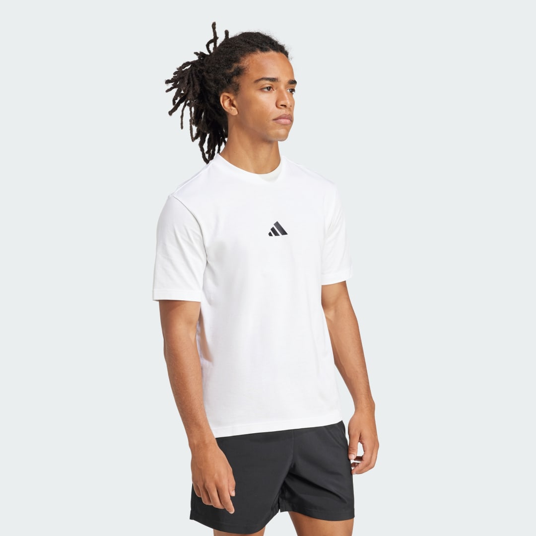 Adidas Essentials Small Logo Single Jersey T-shirt