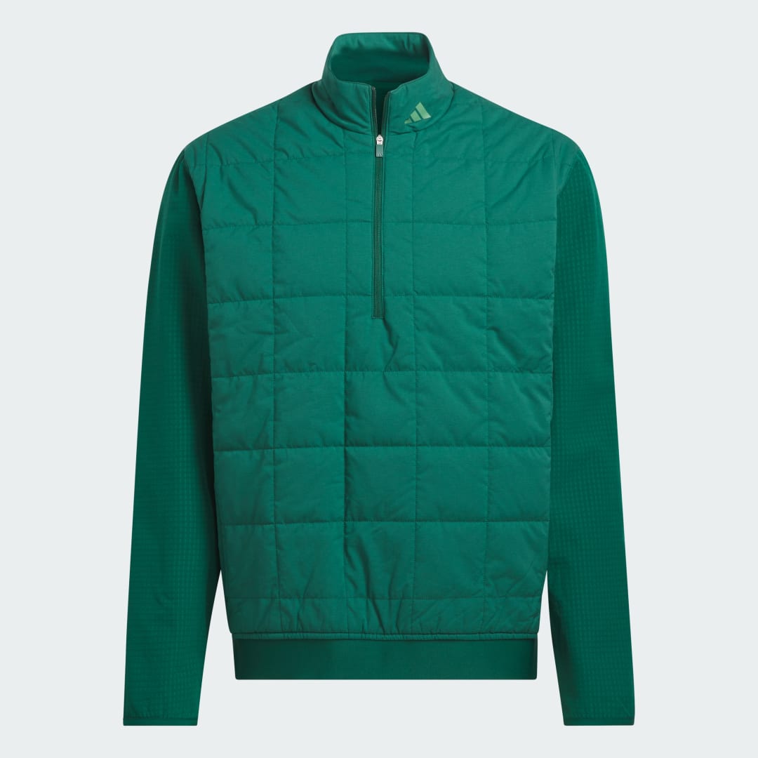 Adidas Ultimate365 Quilted DWR Pullover met Halflange Rits