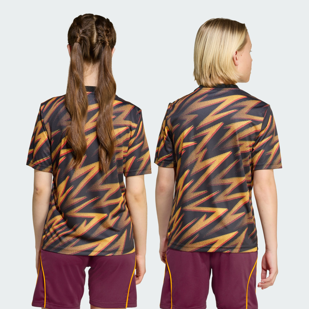 Adidas AS Roma 25 26 Pre-Match Shirt Kids