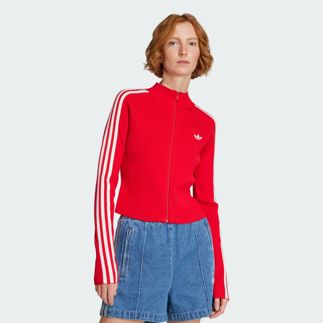 Adidas Adicolor 3-Stripes Slim Knit Sportjack