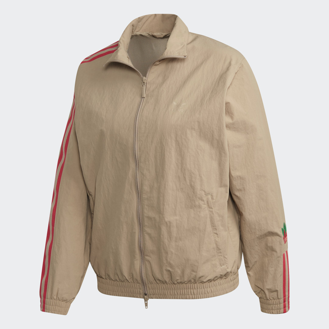 Khaki adidas jacket womens 2025