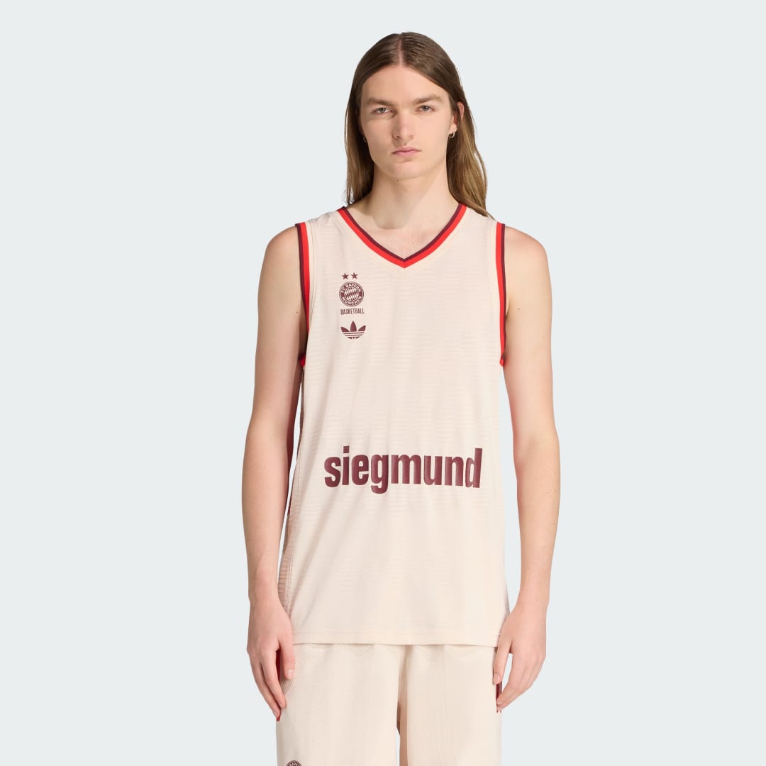 Adidas FC Bayern München Basketbal Uitshirt