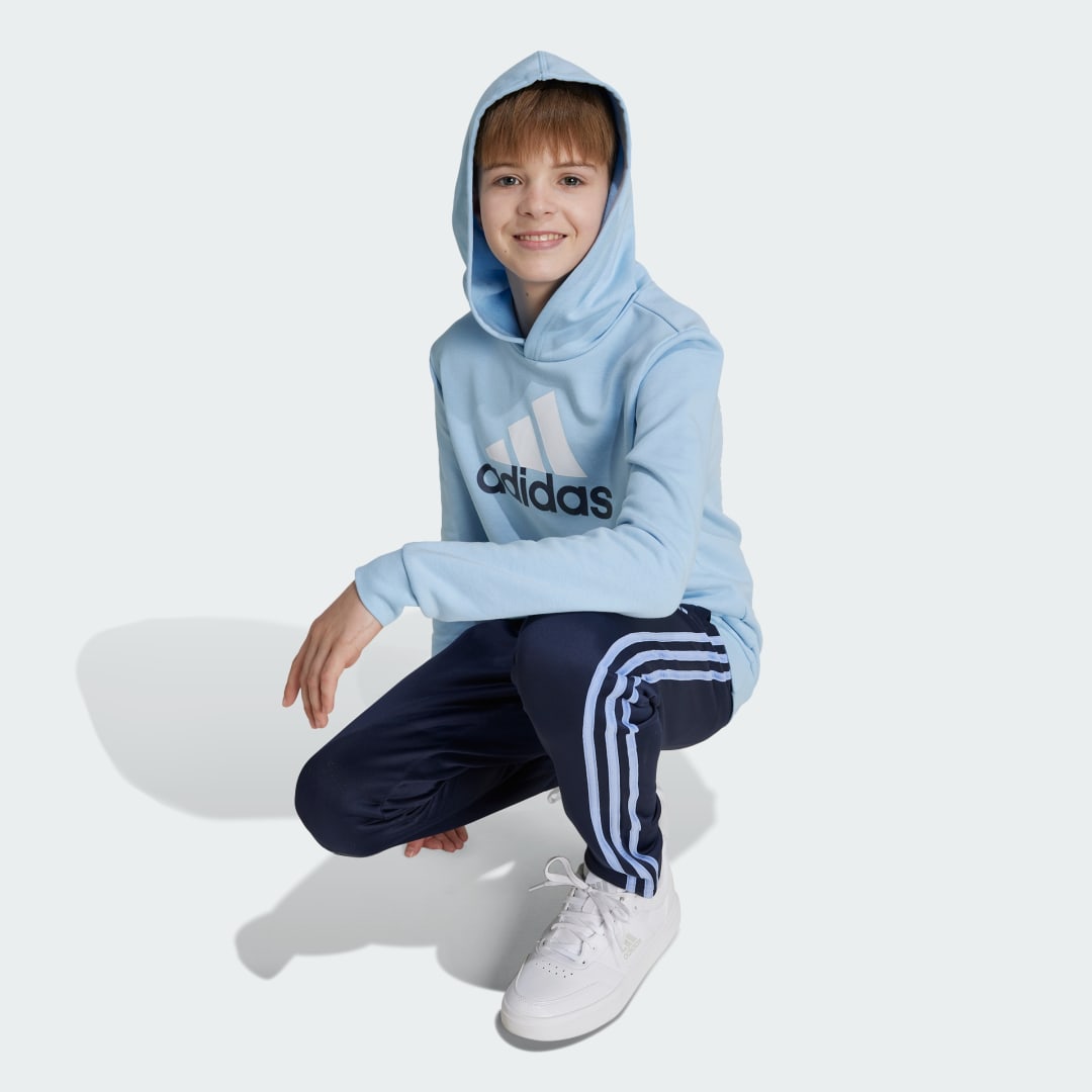 Adidas Essentials Two-Colored Big Logo Katoenen Hoodie