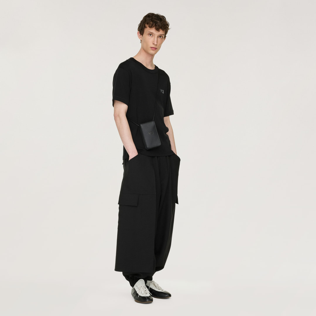 Adidas Y-3 Slim-fit Short Sleeve T-shirt