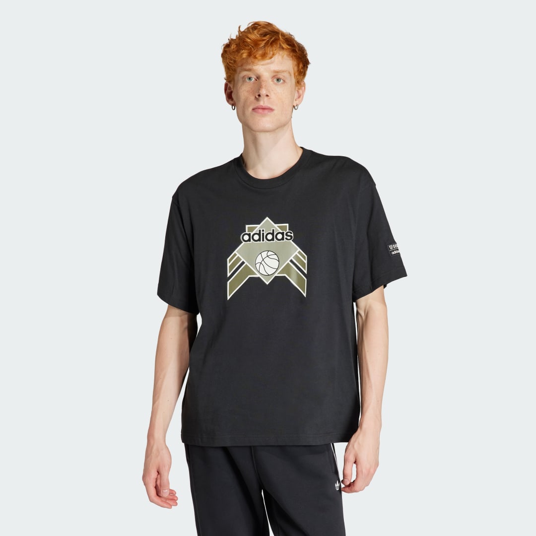 Adidas Originals Unstoppable T-shirt T-shirts Heren black maat: XL beschikbare maaten:S M L XL