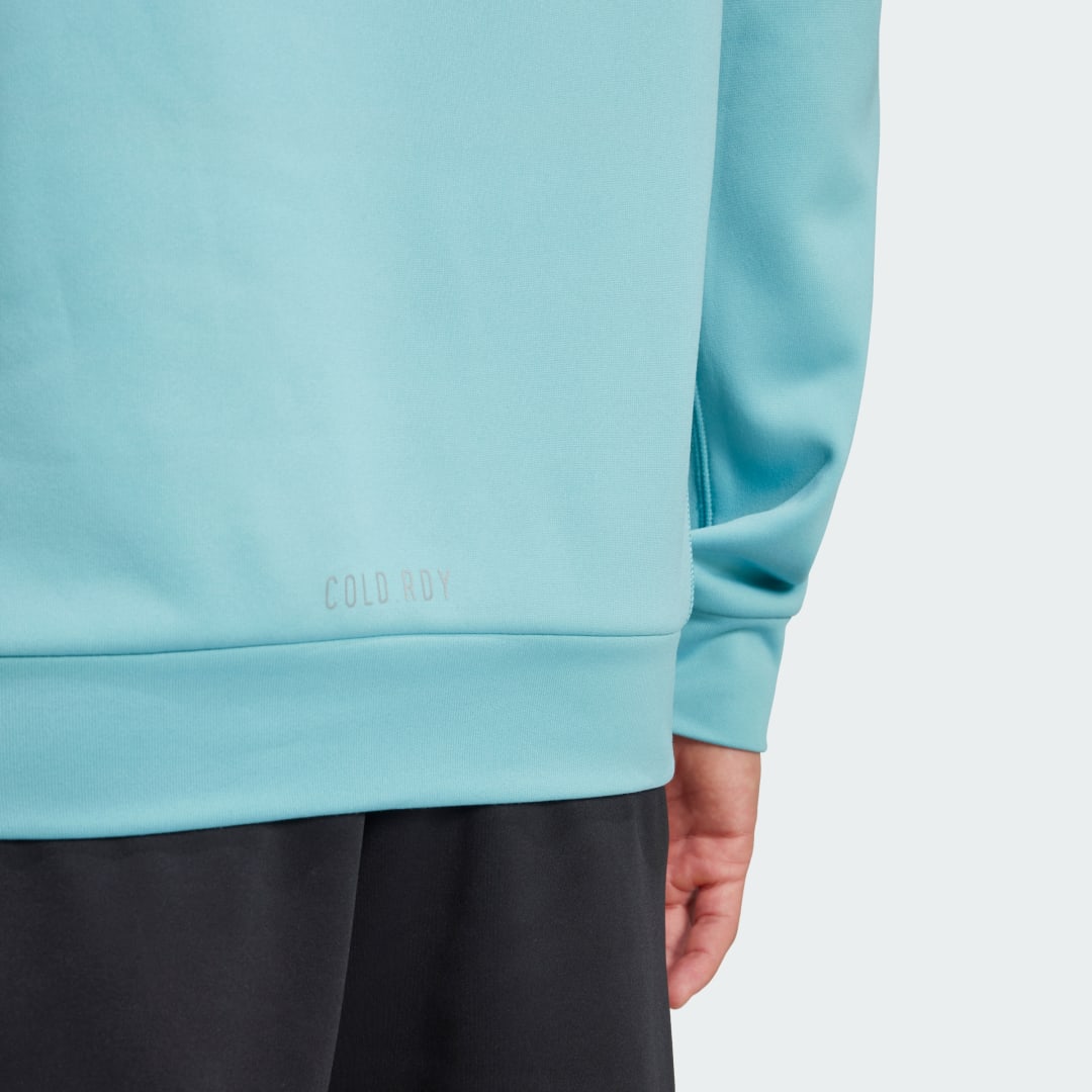 Adidas Game and Go Training Small Logo 3-Stripes Hoodie