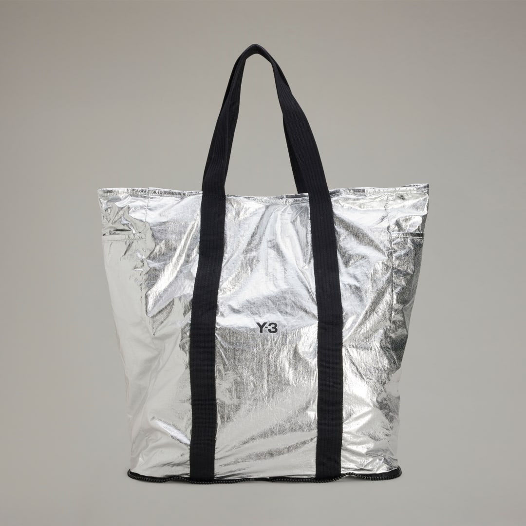 Image of adidas Y-3 Beach Tote Silver ONE SIZE - Lifestyle Bags