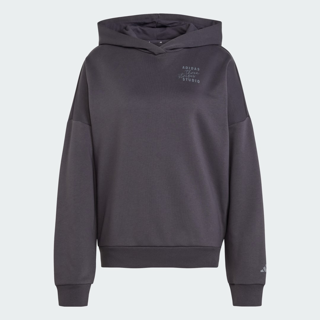 Sweat shirt à capuche 3 Stripes Studio - vue 8