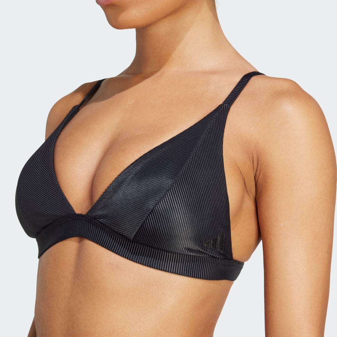 Adidas Iconisea Ribbed Padded Triangle Bikinitopje