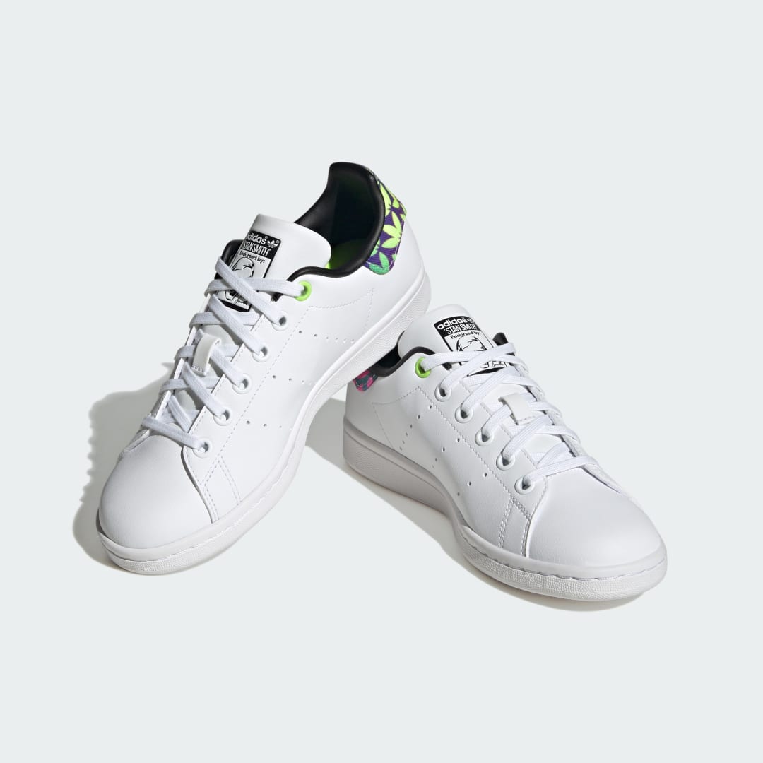 Adidas Stan Smith sneaker Cloud White / Core Black / Lucid Lemon