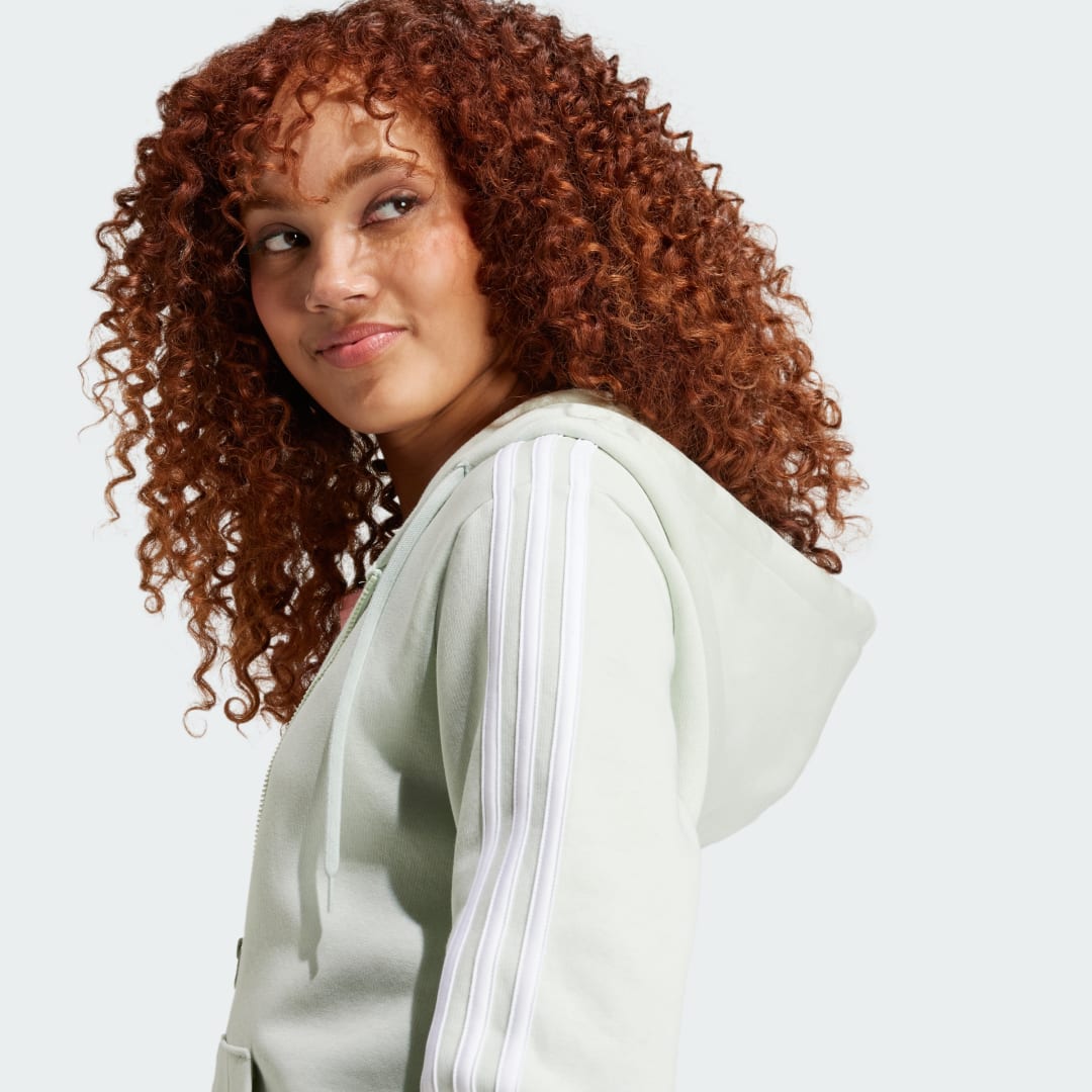 Adidas Essentials 3-Stripes Fleece Ritshoodie