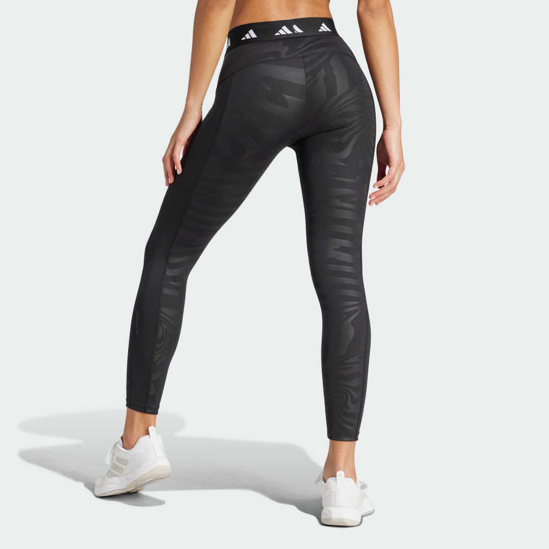 Adidas Performance Techfit Printed 7 8 Legging