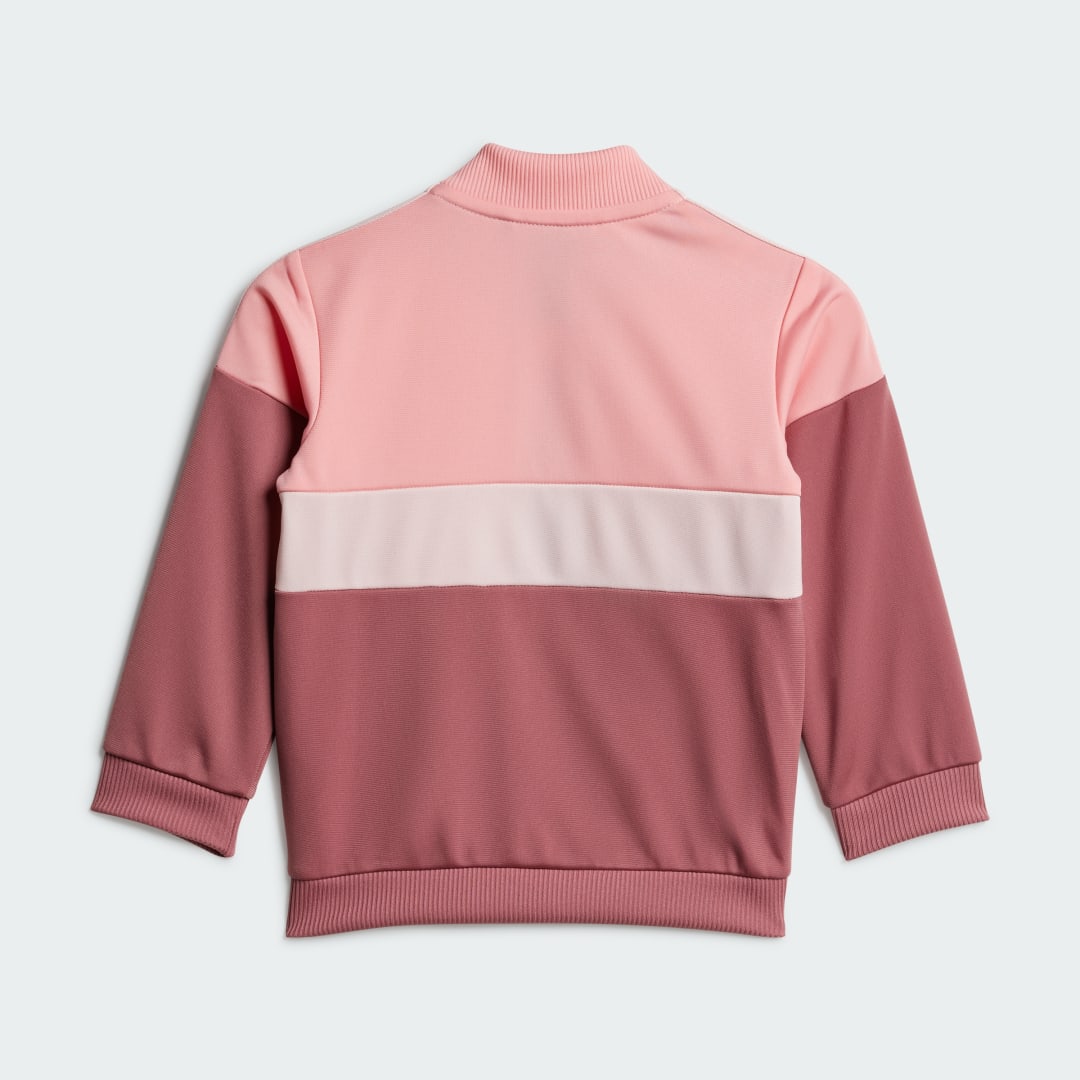 Adidas Tiberio 3-Stripes Colorblock Shiny Trainingspak Kids